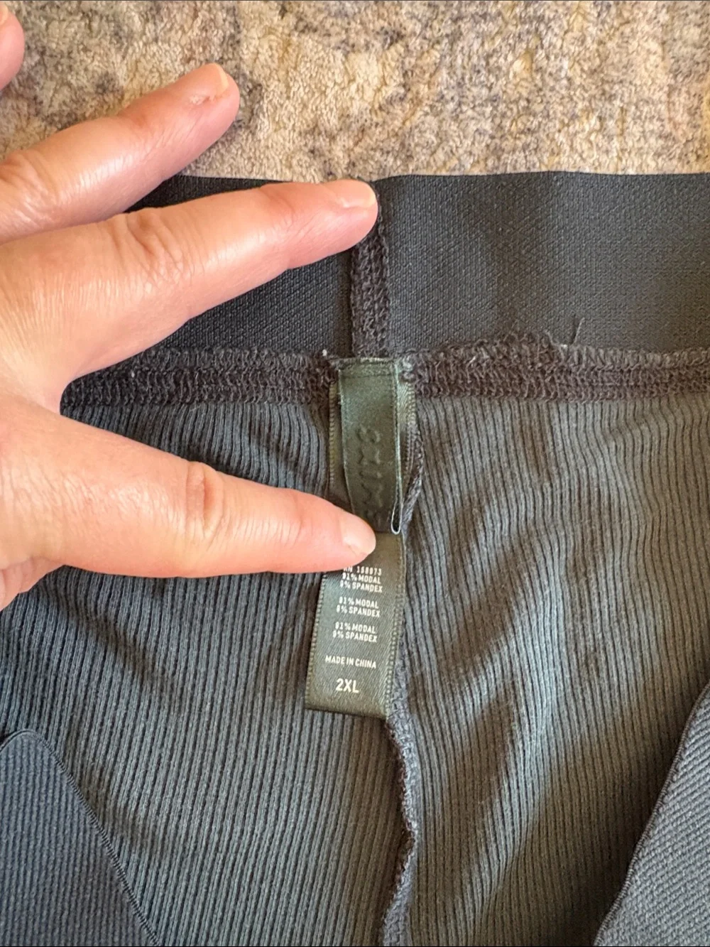 SKIMS Green Thermal long johns - Comfortable Stretch Fit
